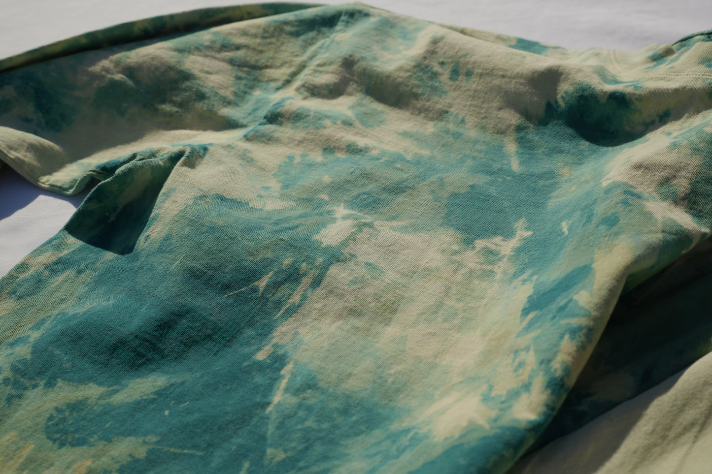 green long sleeve shirt