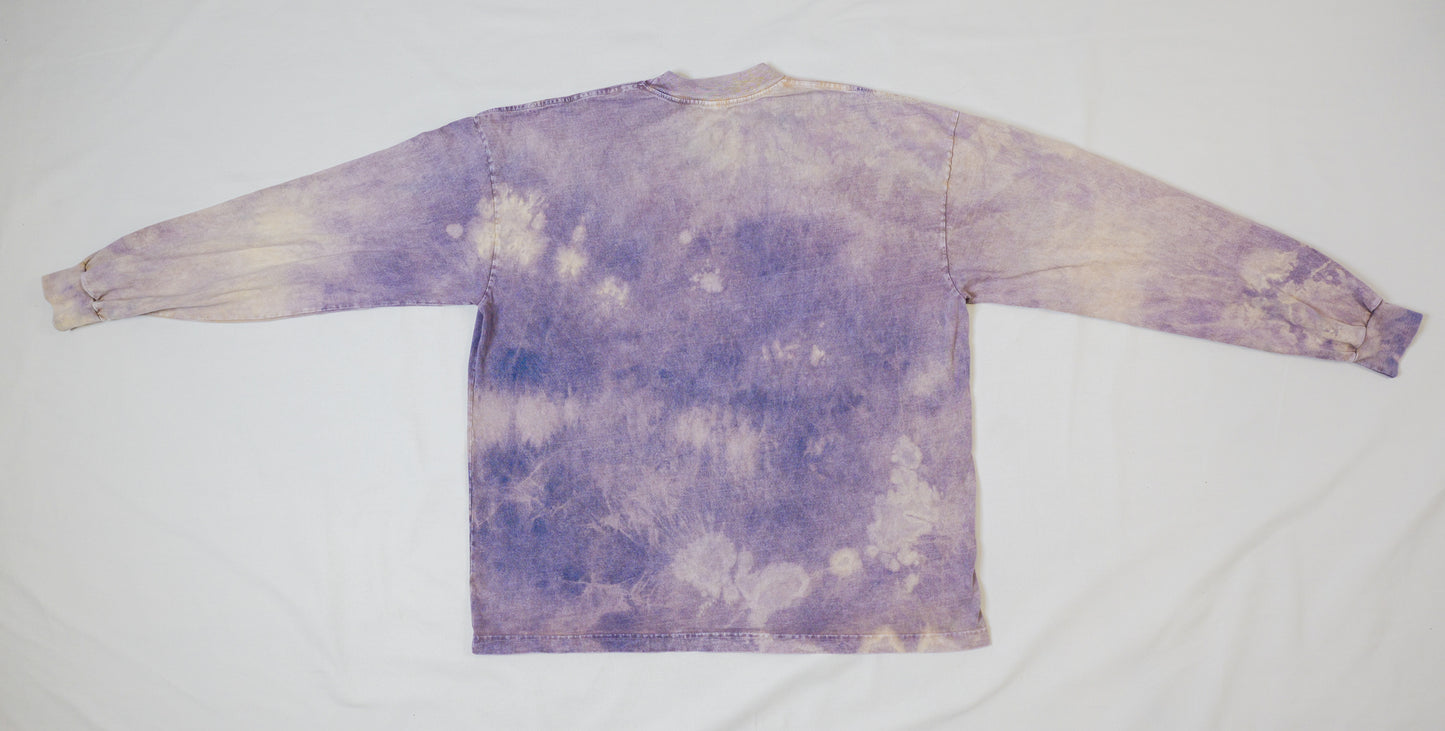 light purple long sleeve shirt