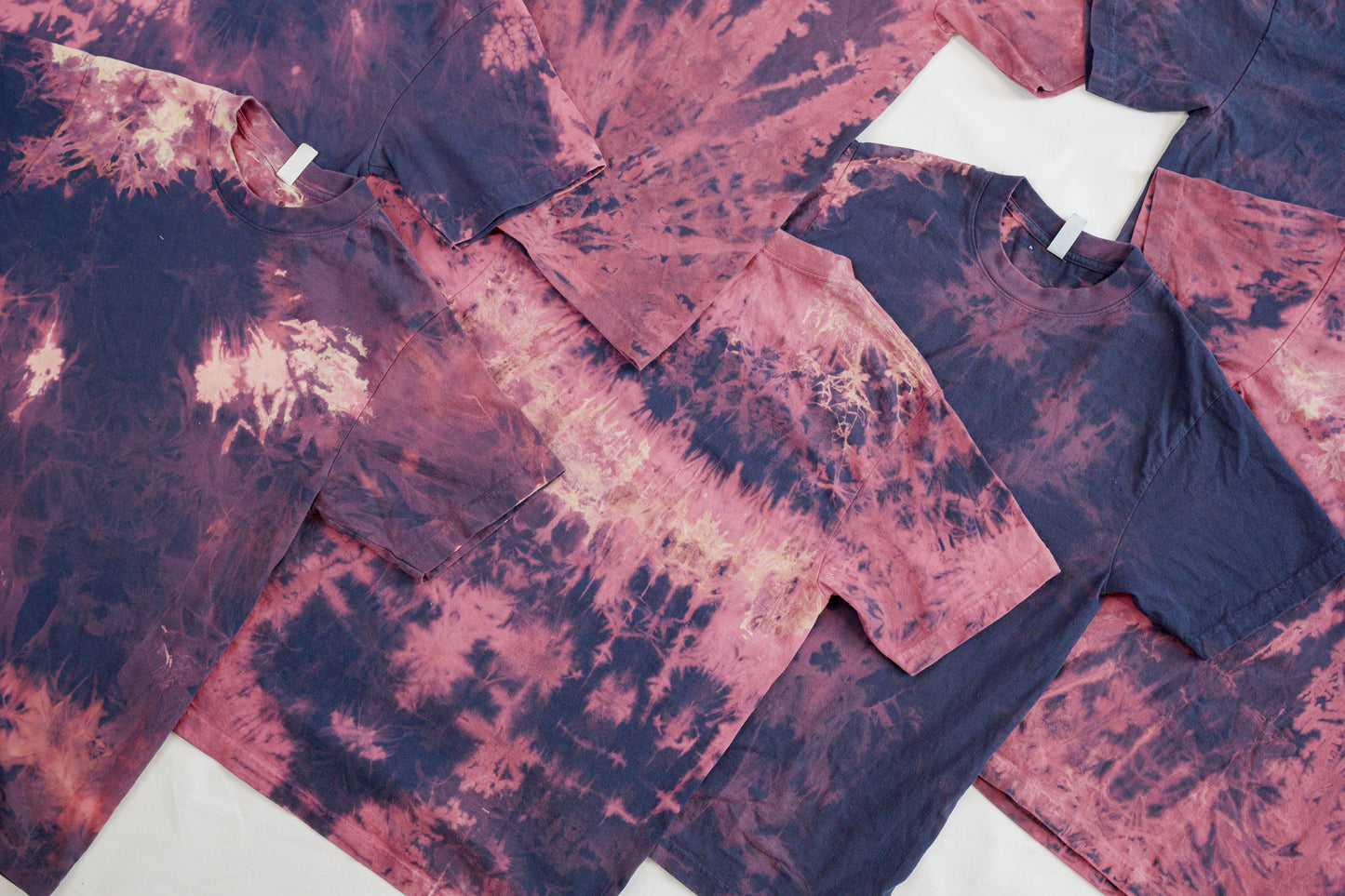 7 pink + purple t-shirt bundle