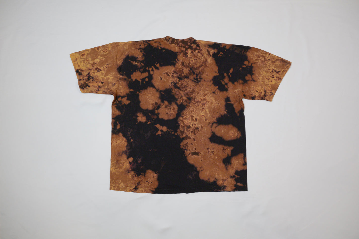 black and orange shirt