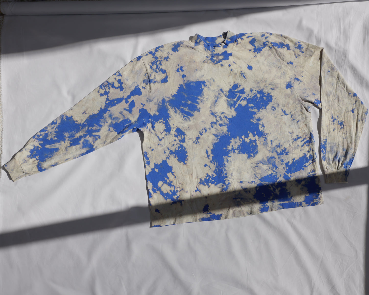 blue long sleeve t shirt by tyger cloth