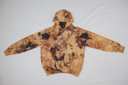 black + tan hoodie