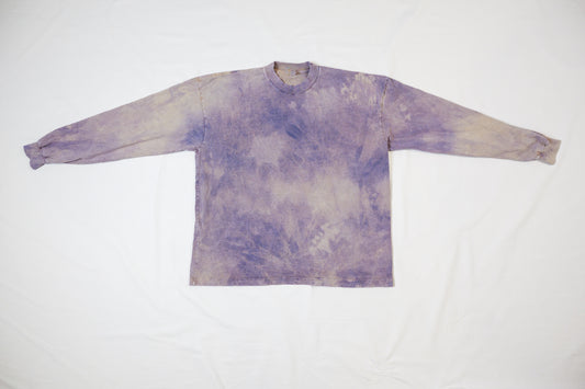 light purple long sleeve shirt