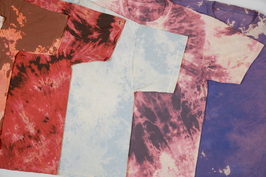 6 multicolored t-shirt bundle